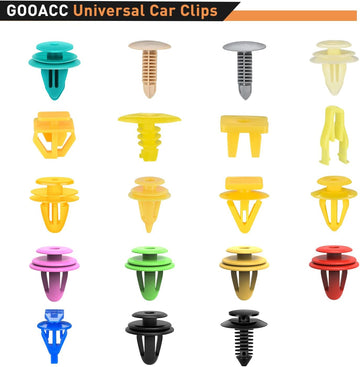 1001 Pcs Universal Car Clips For GM Ford Chrysler Toyota Lexus Honda Acura Dodge Jeep